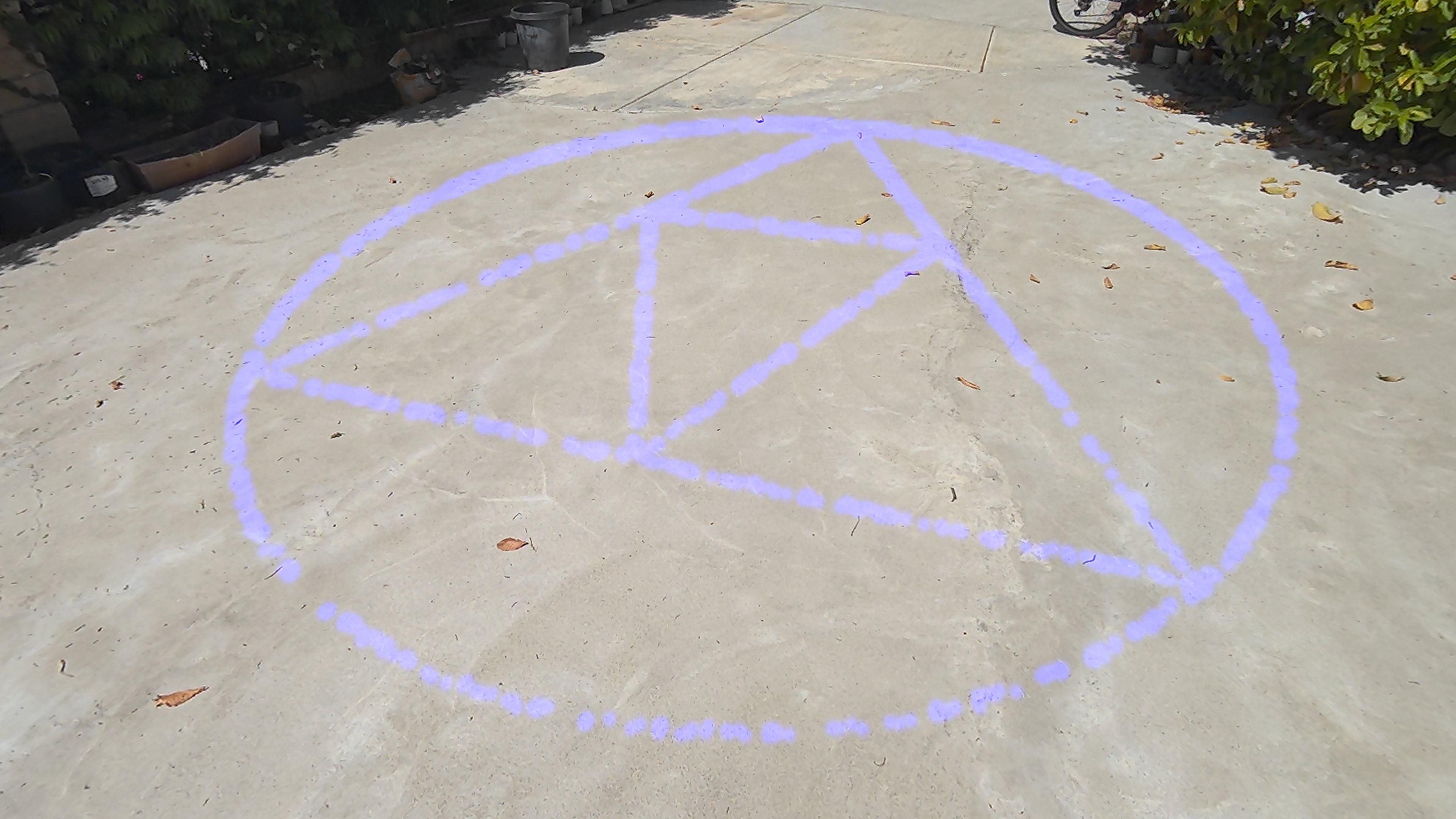 Zen Sand Mandala Generation View